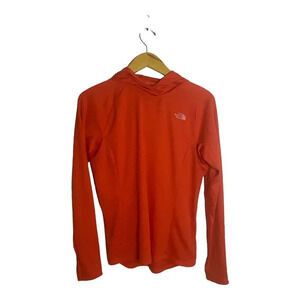 The North Face Women’s Orange Pullover Athletic Hoodie Size Medium